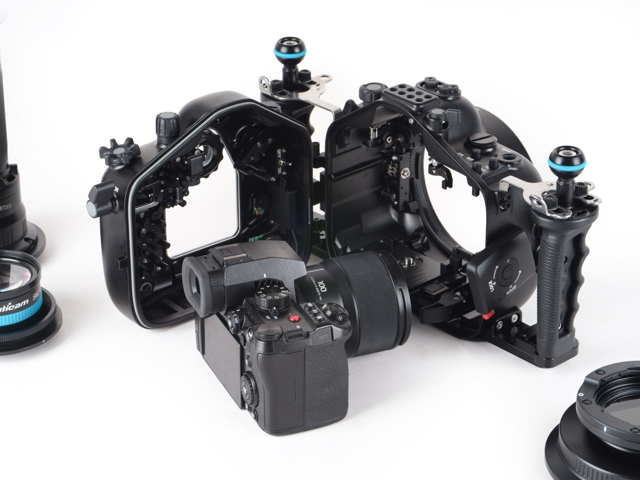 Waterproof NA S5II Housing Case for Panasonic Lumix S5II/S5IIX Camera - Underwater Photography & Diving Protection