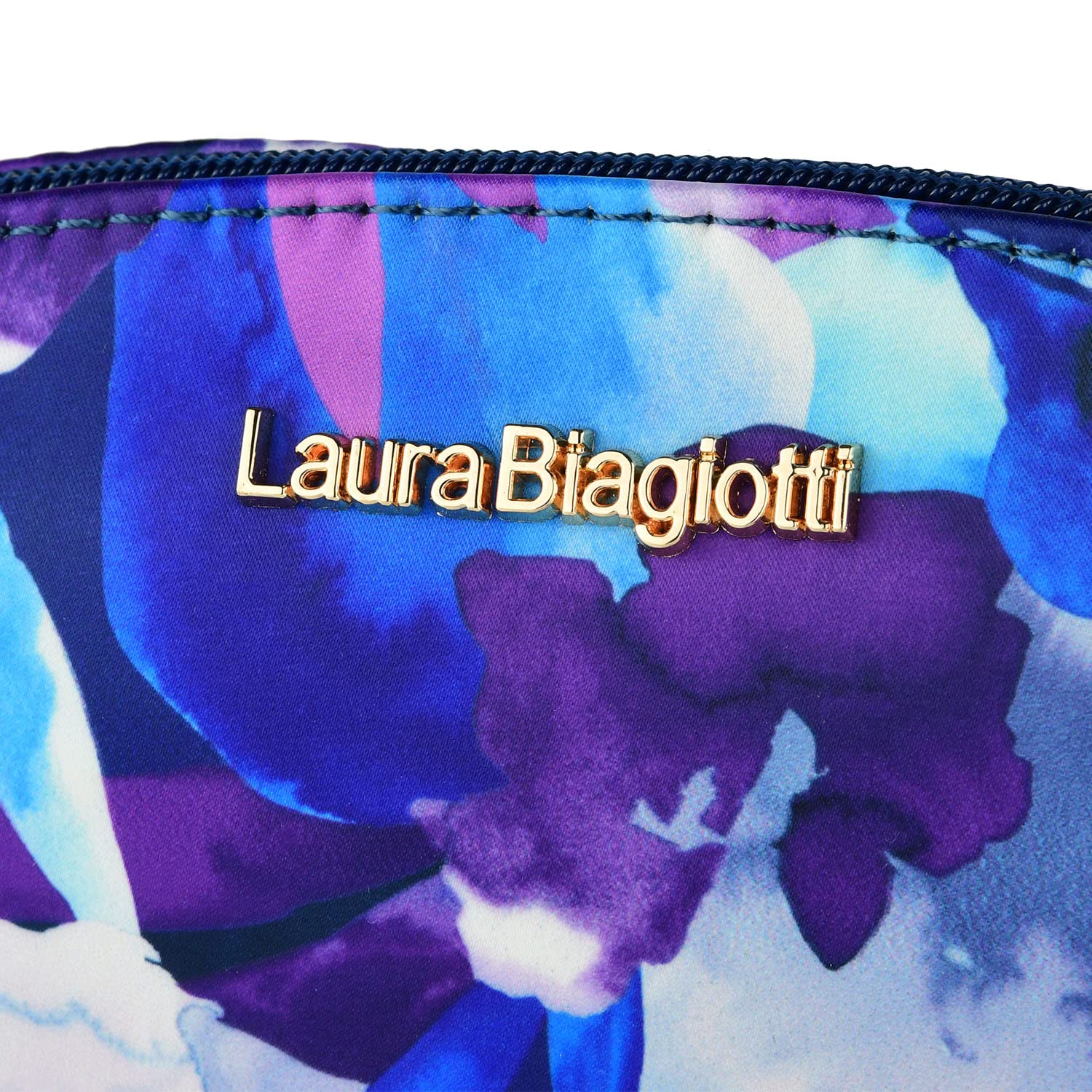 Laura Biagiotti Women's 3-Piece Waterproof Travel Cosmetic Set - Makeup Bag, Clutch & Beauty Case with Gift Box | Perfect for Travel, Bridal Shower & Daily Organization