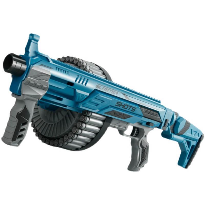 Fire Bull M32 Pyro Dart Blaster - High-Powered Foam Dart Gun Toy for Outdoor Nerf Battles, Backyard Games & Team Competitions