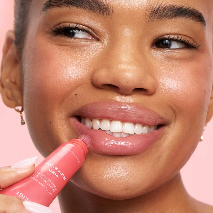 LANEIGE Lip Glowy Balm - Hydrating Lip Balm with Vitamin C for Soft, Plump Lips | Day & Night Moisturizing Lip Care for Dry, Chapped Lips | Perfect for Makeup Prep & Daily Hydration