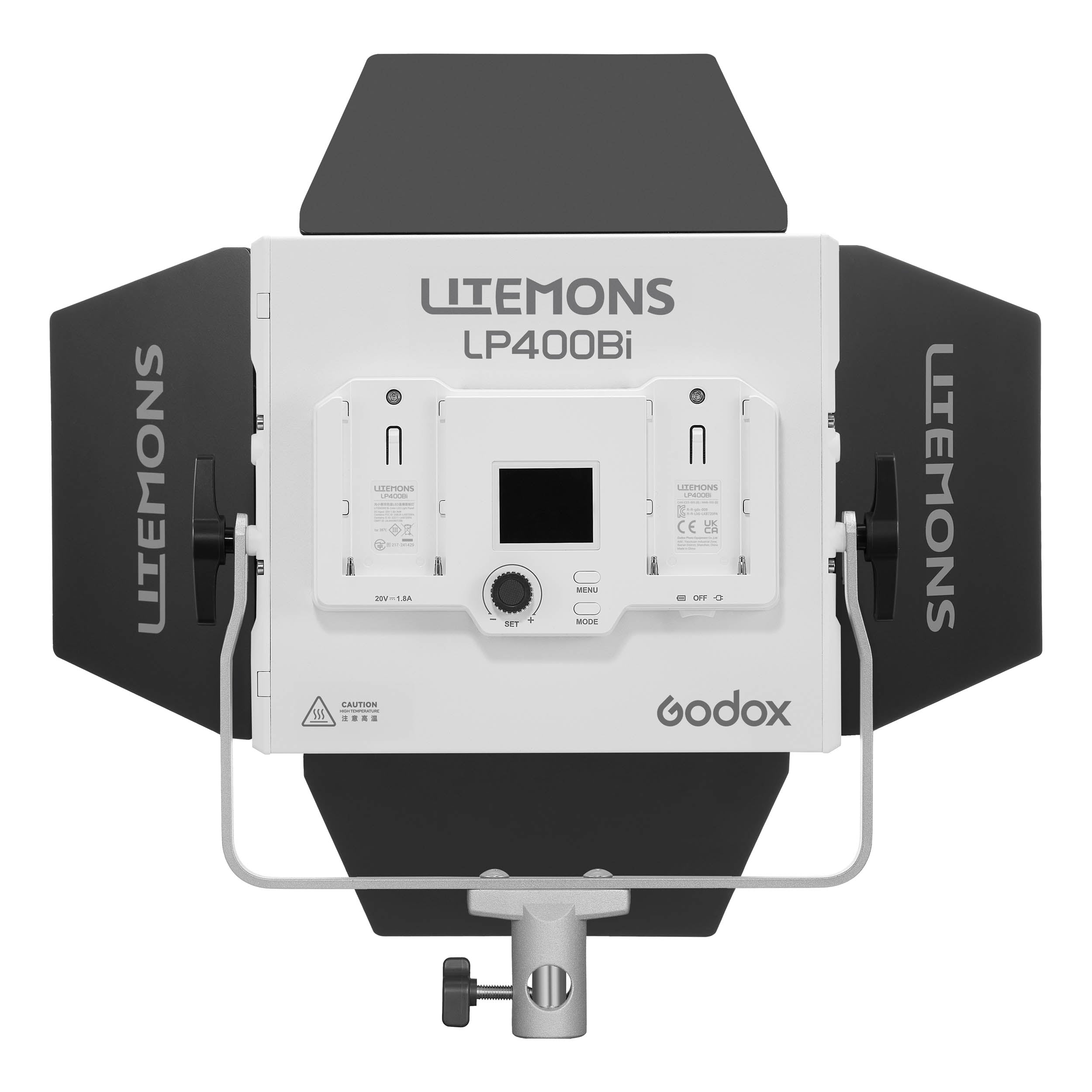 Godox LP400BI Bi-Color LED Light Panel 3-Head Kit – Professional Photography & Video Lighting for Studio, YouTube, Live Streaming