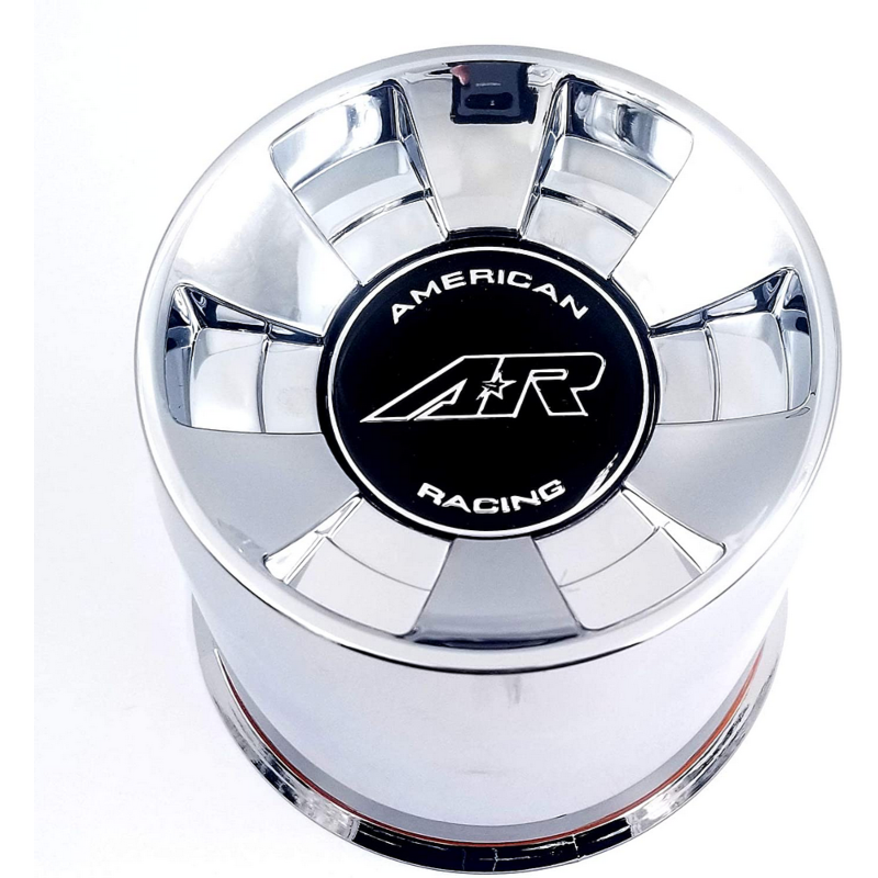 American Racing AR910 8 Lug Push Thru Cap PVD - Premium Wheel Center Cap for Trucks & SUVs - Perfect for Off-Roading & Custom Car Upgrades