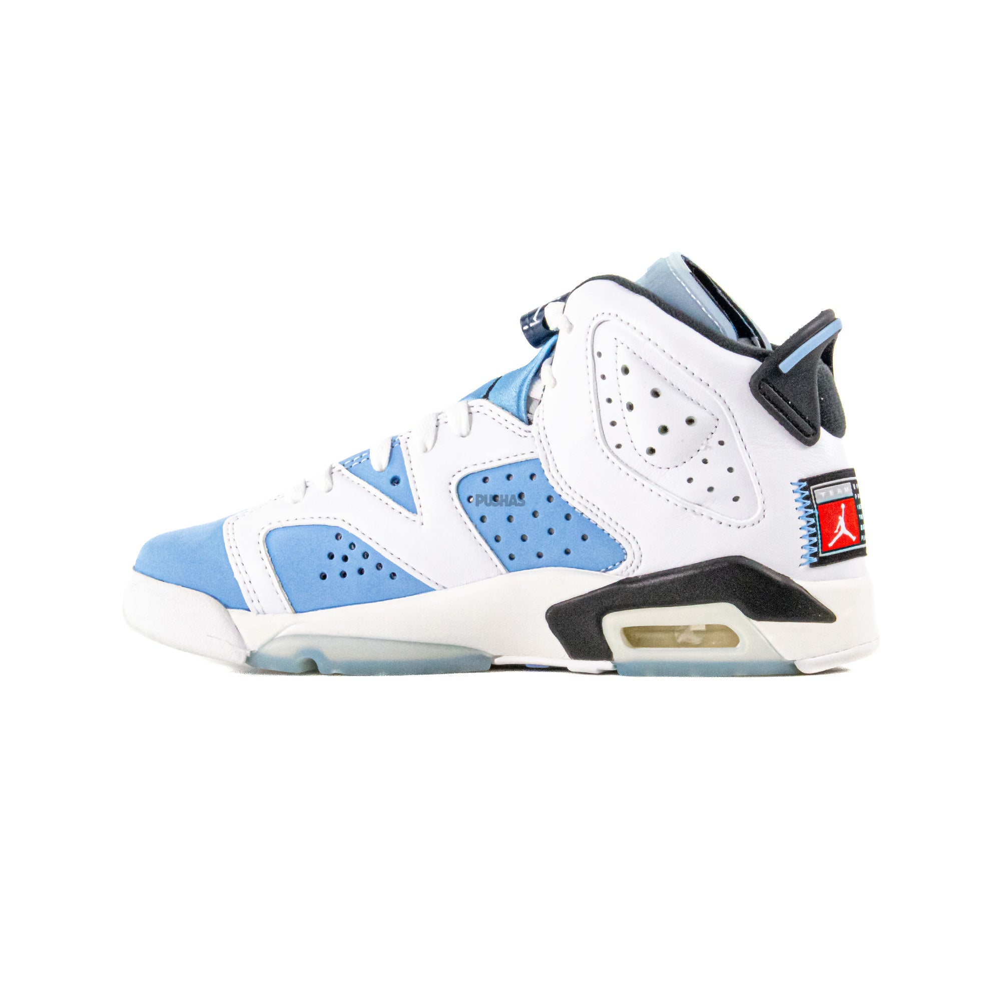 Air Jordan 6 Retro 'UNC White' GS Sneakers (2022) - Men's Basketball Shoes for Casual Wear & Street Style