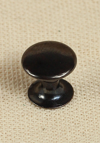 9.0 x 7.8mm Hollow Iron Rivets in Anthracite - Heavy Duty Fasteners for Leather Craft, Automotive & Industrial Applications