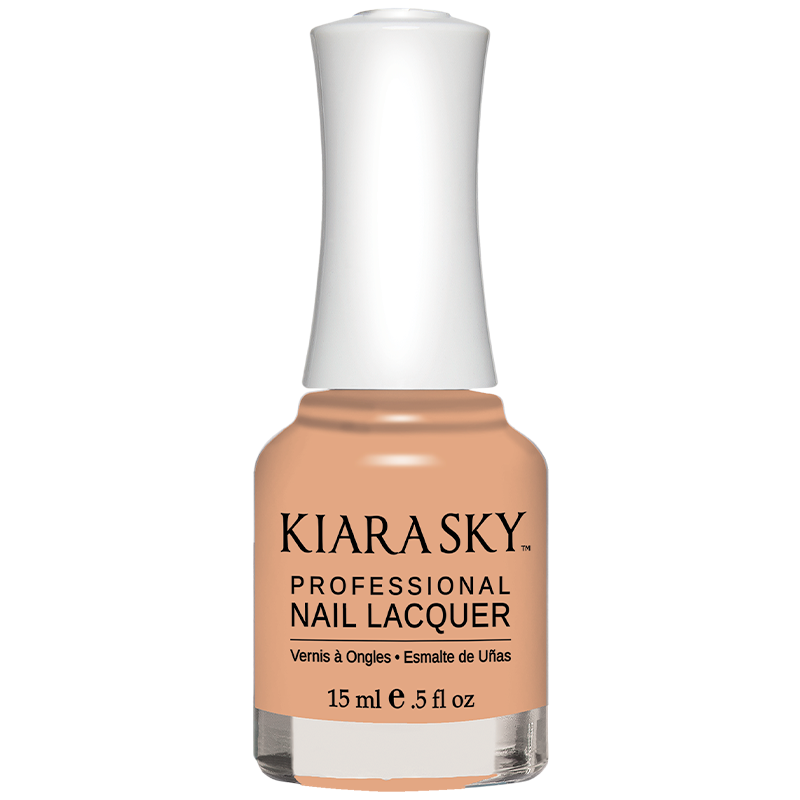 Peach Bum Nail Polish - Long Lasting Vegan Nail Lacquer for Women, Non-Toxic & Cruelty Free - Perfect for Manicures, Pedicures & Nail Art Designs