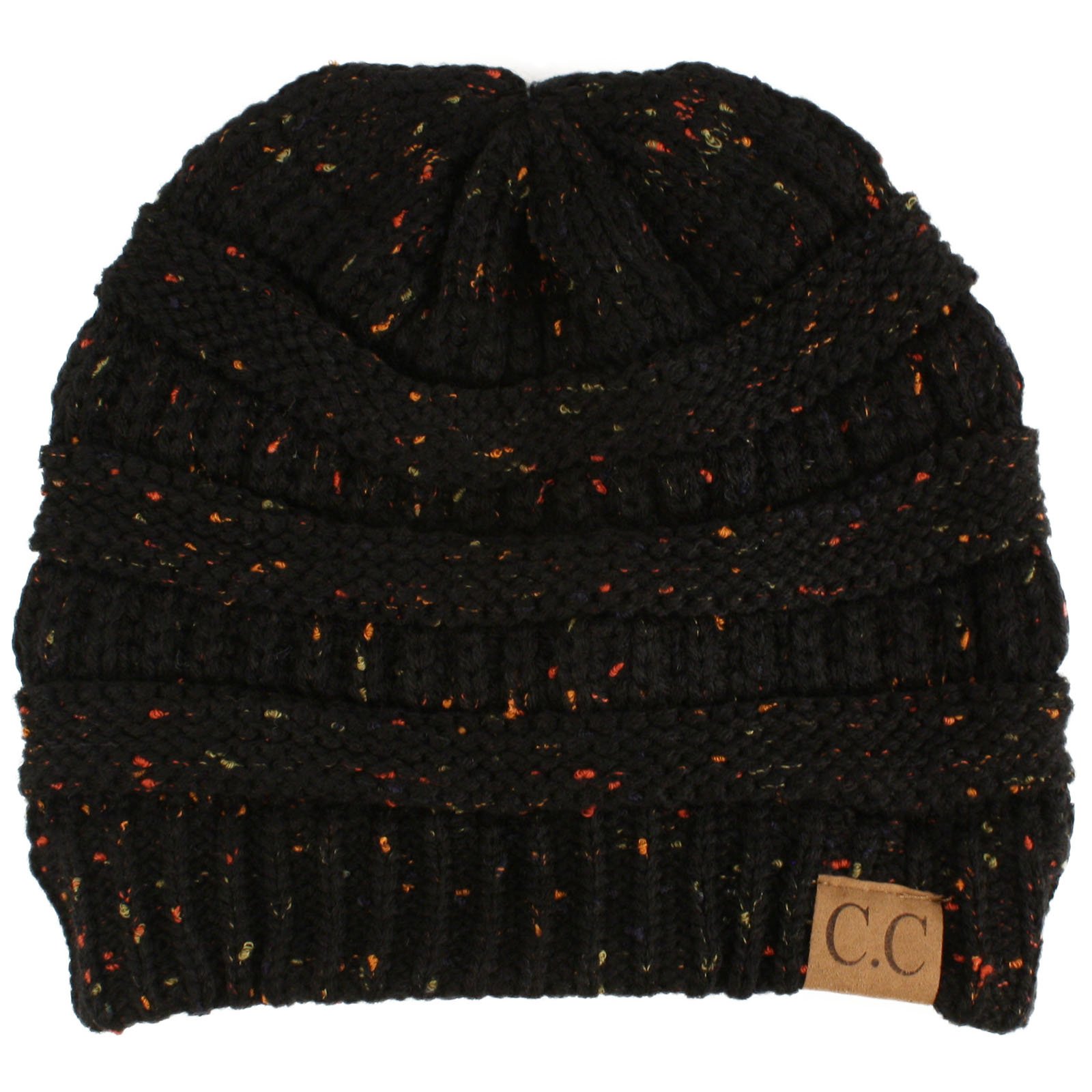 CC Classic Winter Fall Trendy Chunky Stretchy Cable Knit Beanie Hat - Warm & Stylish Unisex Knitted Cap for Cold Weather, Outdoor Activities, and Fashion Accessories