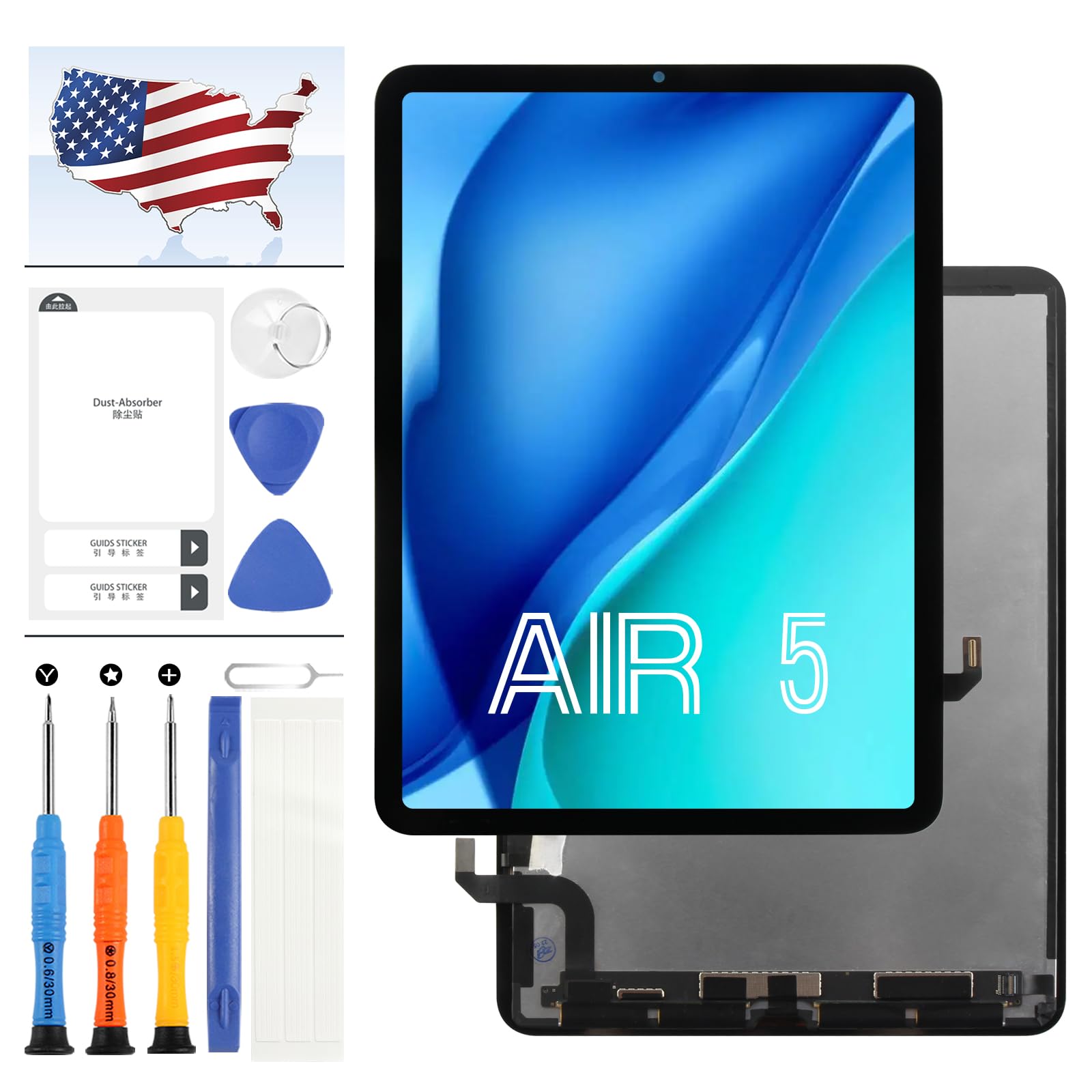 Original LCD Screen Replacement for iPad Air 5 (5th Gen 2022) 10.9