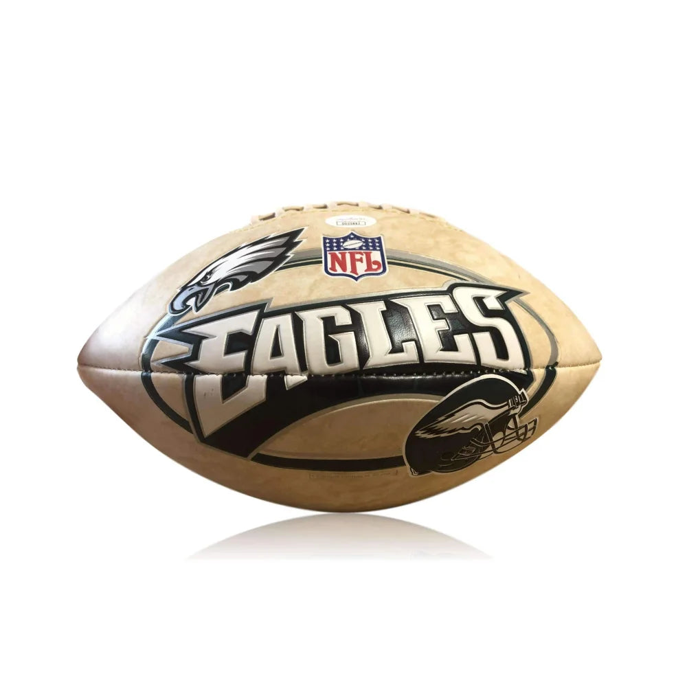 Brian Westbrook Signed Philadelphia Eagles Limited Edition Football with JSA COA - Authentic Autographed NFL Memorabilia for Collectors and Eagles Fans - Perfect for Display in Home, Office, or Man Cave