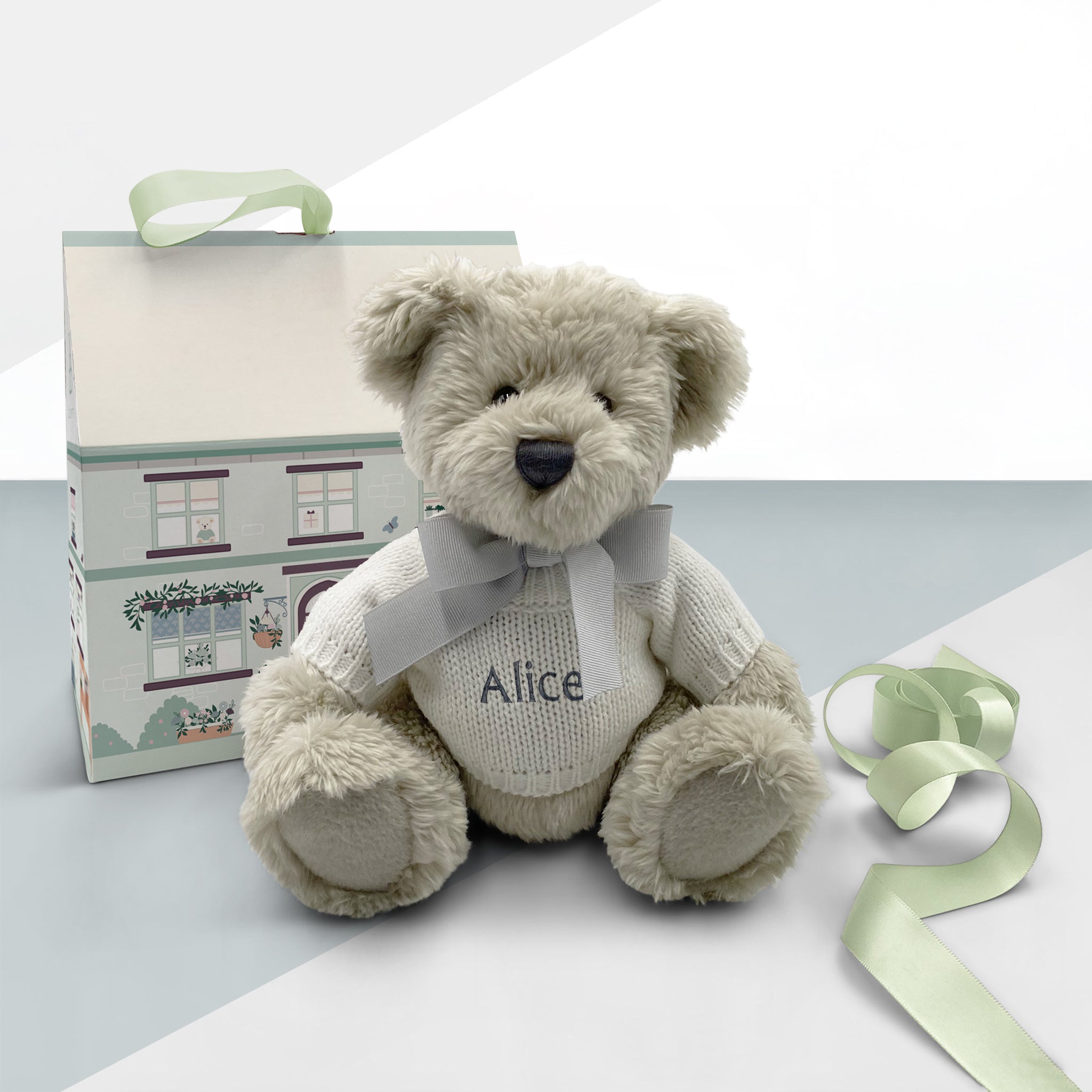 Customized Berkeley Bear Plush Toy - White Soft Stuffed Animal for Gifts, Graduation, and Home Decor | Perfect for UC Berkeley Fans, Students, and Alumni