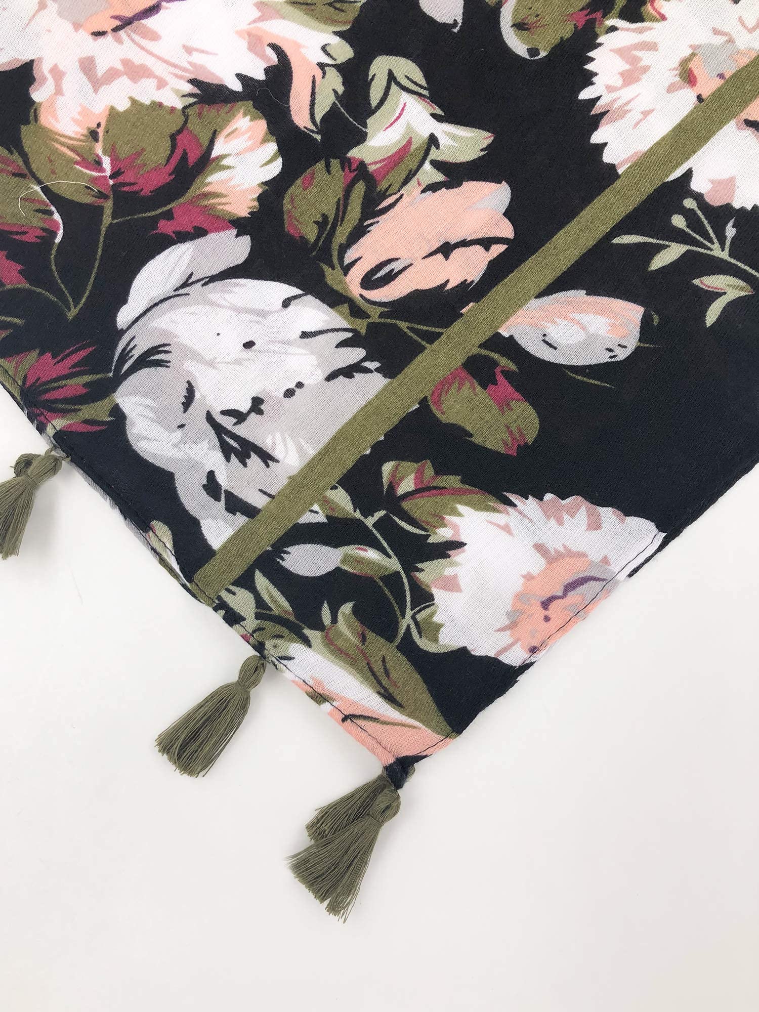 Bohemian Floral Print Women's Beach Cover Up - Lightweight Swimsuit Kimono Cardigan for Summer, Poolside & Vacation | Perfect for Beach Parties, Resort Wear and Tropical Getaways