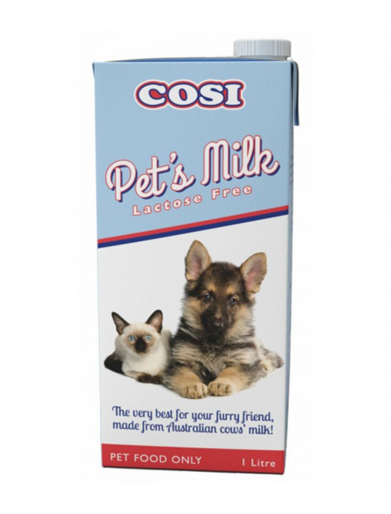 Lactose-Free Pet Milk for Dogs & Cats - 33oz (1L) | Gentle Digestive Formula for Sensitive Stomachs | Perfect for Puppies, Kittens & Senior Pets | Use for Hydration, Nutrition & Recovery