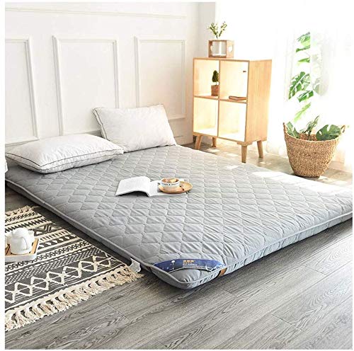 Japanese Floor Futon Mattress - Foldable Roll-Up Foam Sleeping Mat for Floor, Guest Bed & Small Spaces - Perfect for Apartments, Dorms & Travel