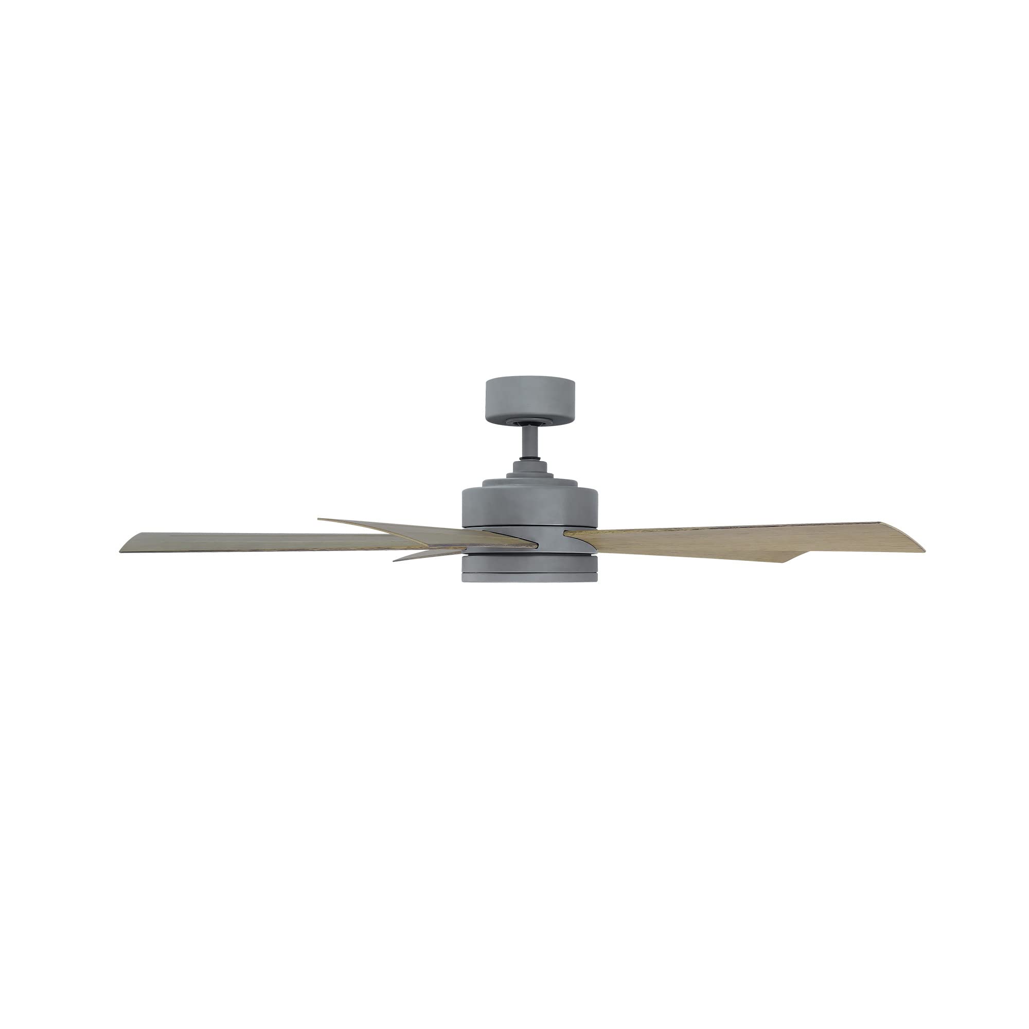 Wynd Smart 52-Inch Ceiling Fan with LED Light Kit, Remote Control, and Alexa/Google Assistant Compatibility for Indoor and Outdoor Use in Living Rooms, Bedrooms, and Patios