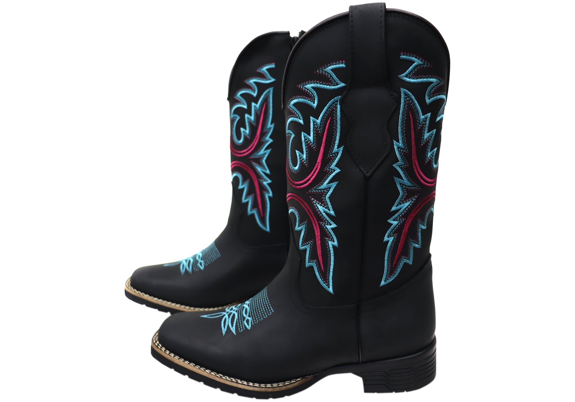 D Milton Abigale Women's Comfortable Leather Western Cowboy Boots - Stylish & Durable for Country Dancing, Rodeo & Everyday Wear