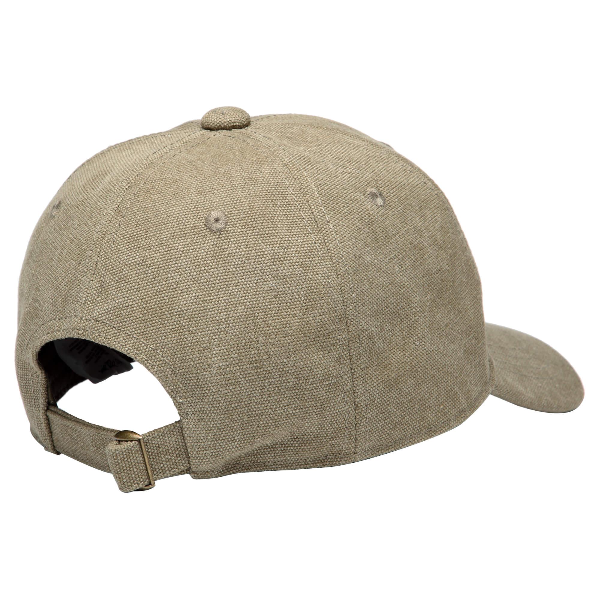 TRP0504 Troop London Canvas Baseball Cap - Adjustable Outdoor Sun Hat for Men & Women - Perfect for Hiking, Running, and Beach Activities