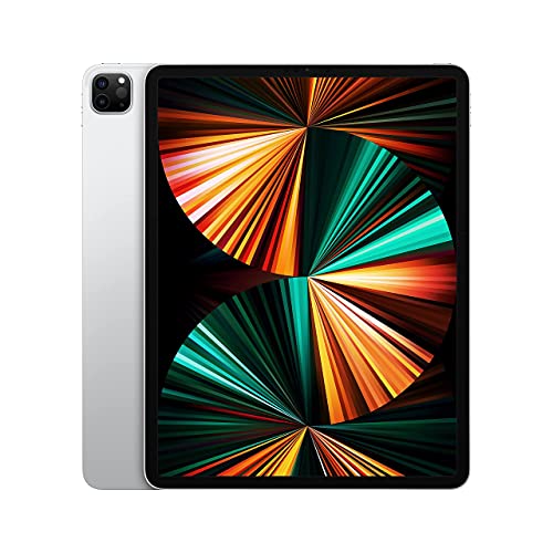 Apple iPad Pro 12.9-inch 5th Generation (2021) 1TB Wi-Fi + Cellular Unlocked Space Gray - Renewed Premium Like New Condition for Work, Design & Entertainment