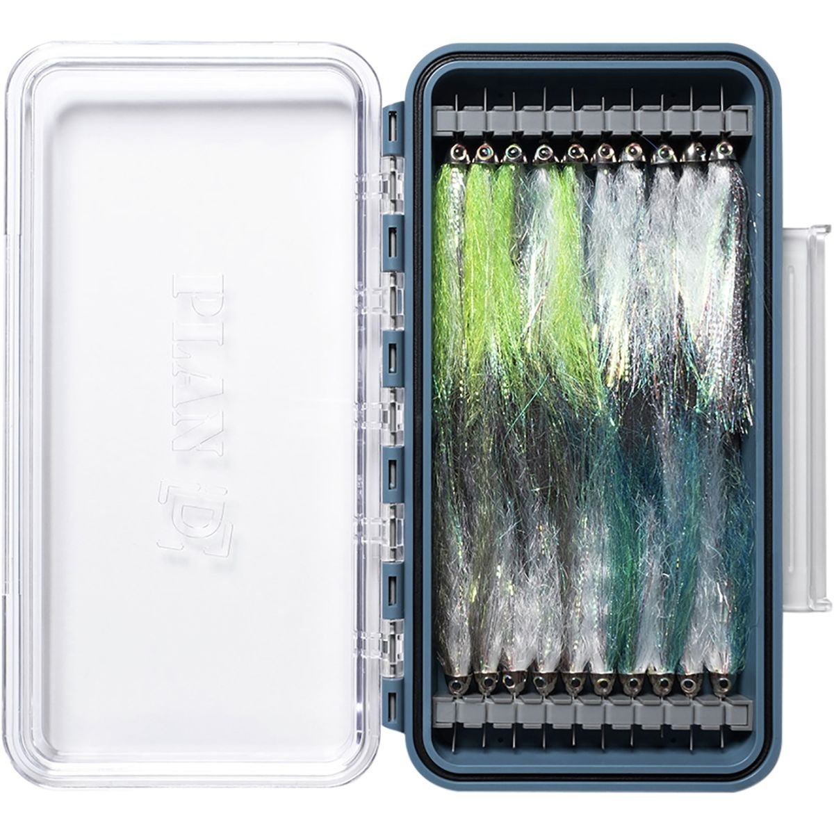 Plan D Pack Fly Box - Premium Waterproof Fly Fishing Tackle Box for Trout, Bass, and Salmon - Compact & Durable for Stream, River, and Lake Fishing Adventures