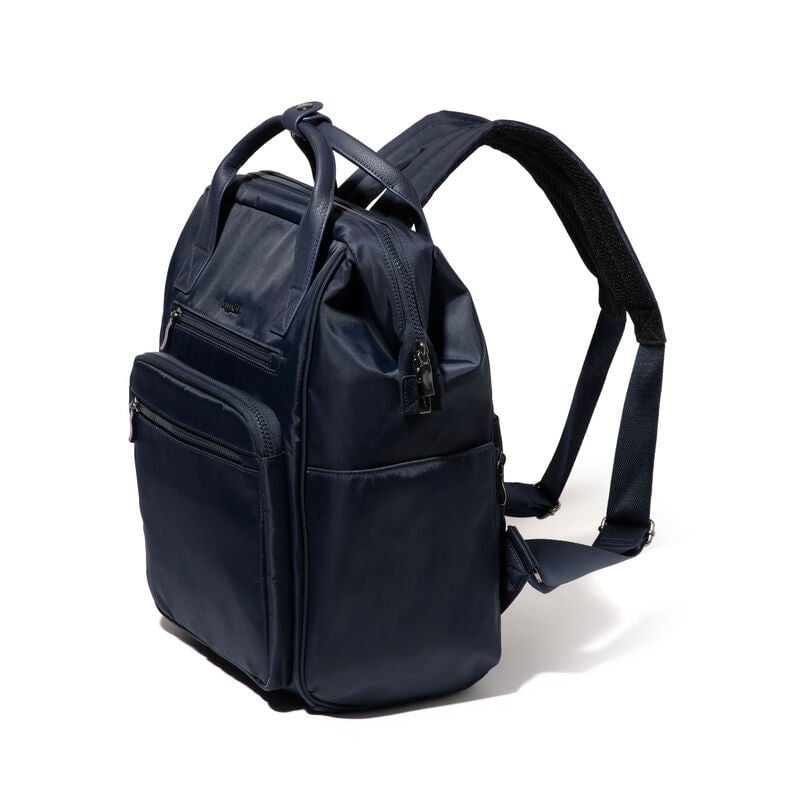 Baggallini Chelsea Laptop Backpack for Women & Men - 15.6 Inch Waterproof Travel Backpack with USB Charging Port - Perfect for Work, School, College & Business Trips