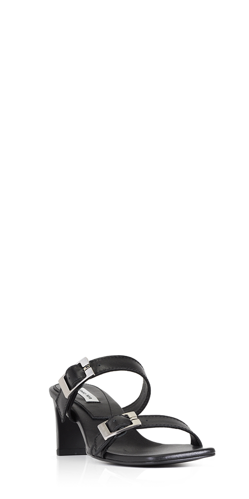 Stylish Black Buckle Heels for Women - Comfortable High Heels for Office, Party & Evening Events - Fashionable Dress Shoes for Work & Special Occasions
