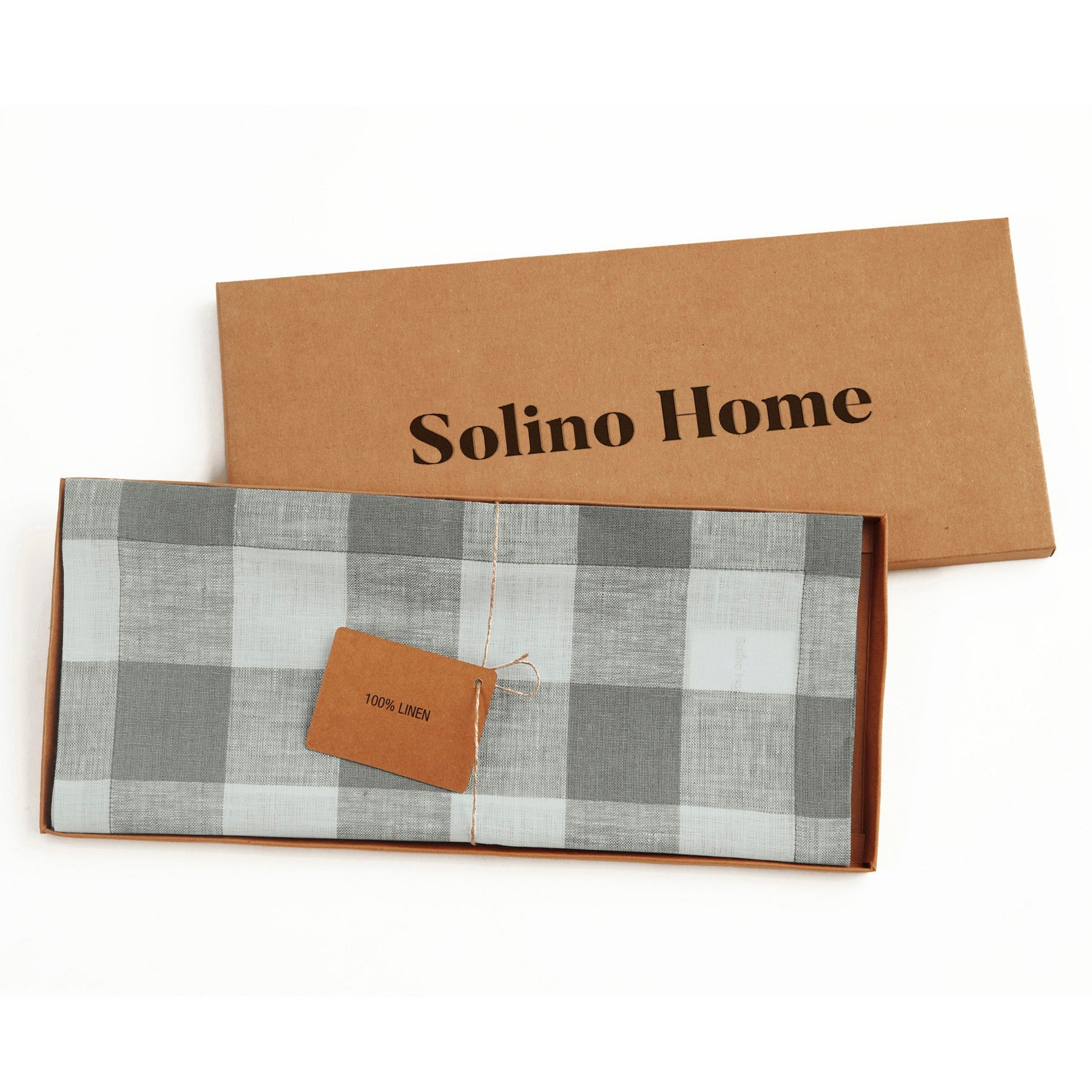 Buffalo Check Plaid Table Runner - Christmas Holiday Farmhouse Dining Decor for Kitchen, Dining Room, and Party Decorations