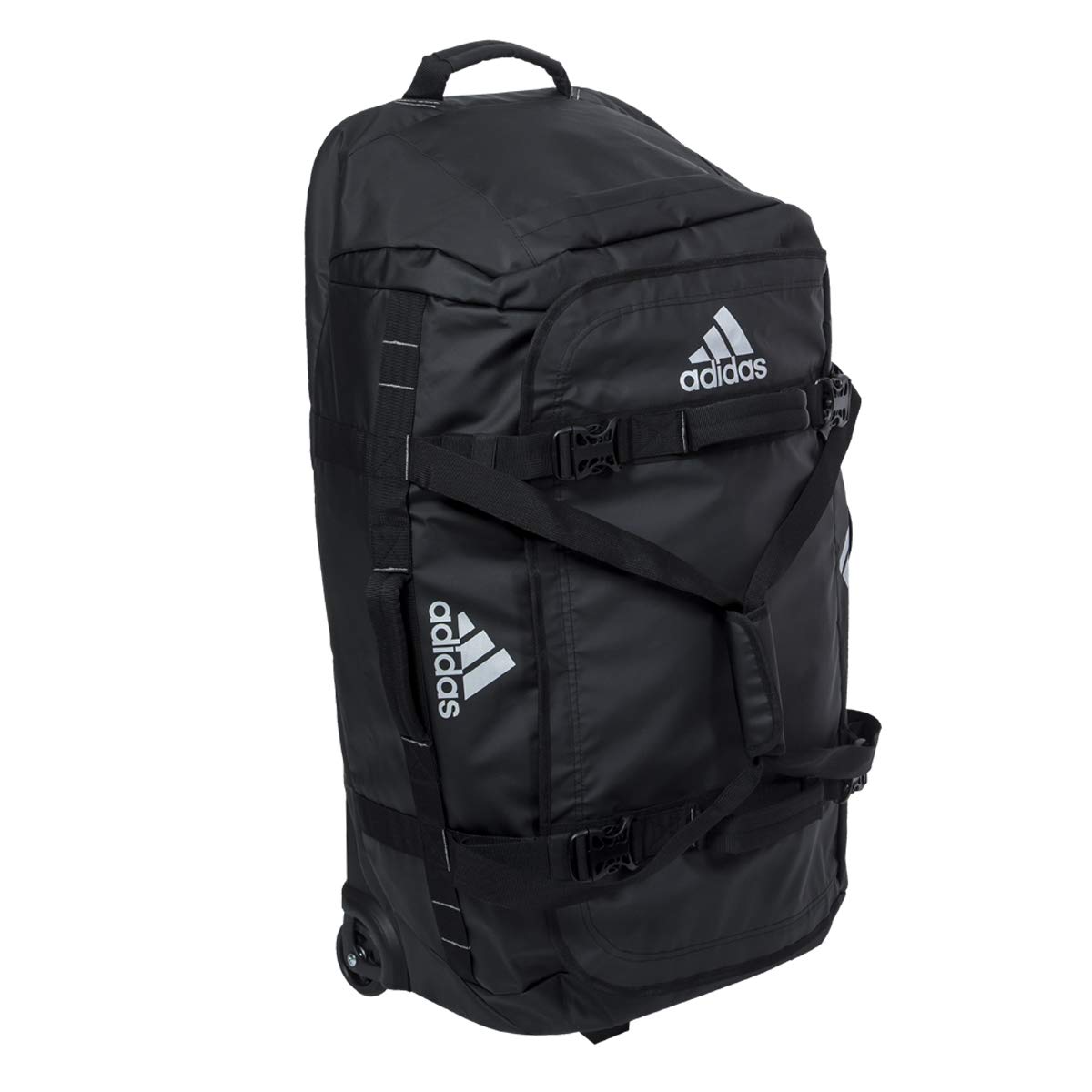 **Adidas 90L Stage Tour Trolley Bag - Unisex Large Travel Luggage for Adults - Black (90L) - Perfect for Air Travel, Road Trips & Touring**
