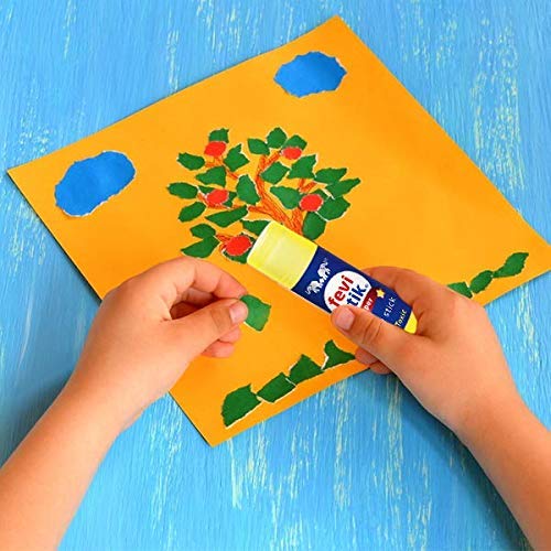 Hirdyaksh Mart Fevistick Multi-Purpose Super Glue Stick - Non-Toxic, Transparent, Fast Bonding Adhesive for DIY Crafts, Home Decor, School Projects - 25g (Pack of 4) - Perfect for Jewelry Making, Scrapbooking & Household Repairs