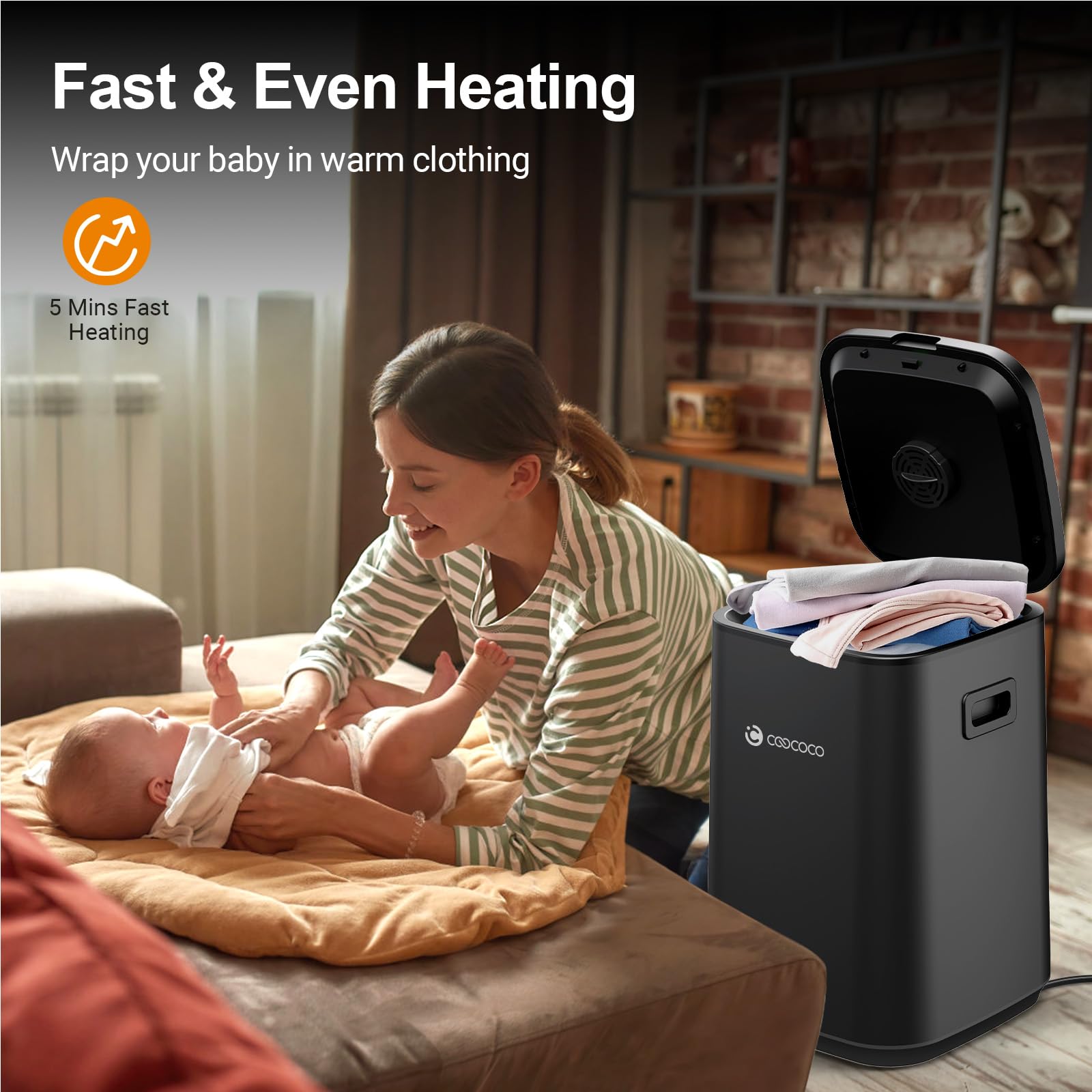 Premium 23L Large Towel Warmer & Blanket Heater for Bathroom - Child Lock, 24H Timer, LED Display - Perfect Housewarming Gift for Women & Men - Ideal for Spa, Salon, and Home Relaxation