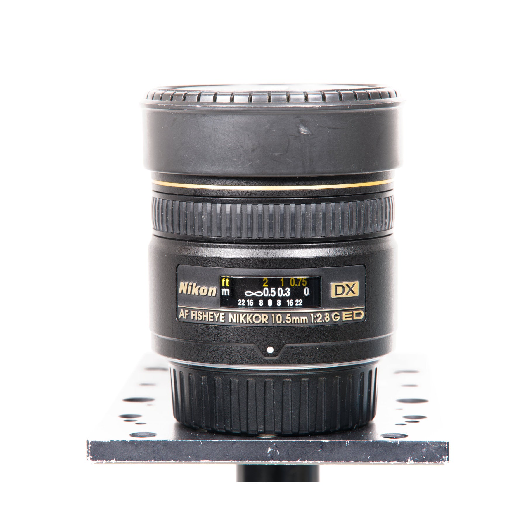 Nikon AF DX Fisheye NIKKOR 10.5mm f/2.8G ED Lens - Professional Wide Angle Photography for Landscapes & Creative Shots (Ex-Rental)