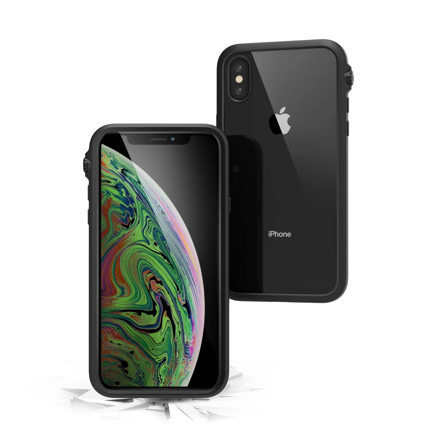 iPhone Xs Max Shockproof Case - Heavy Duty Drop Protection, Slim Fit & Scratch Resistant Cover for Everyday Use & Outdoor Activities