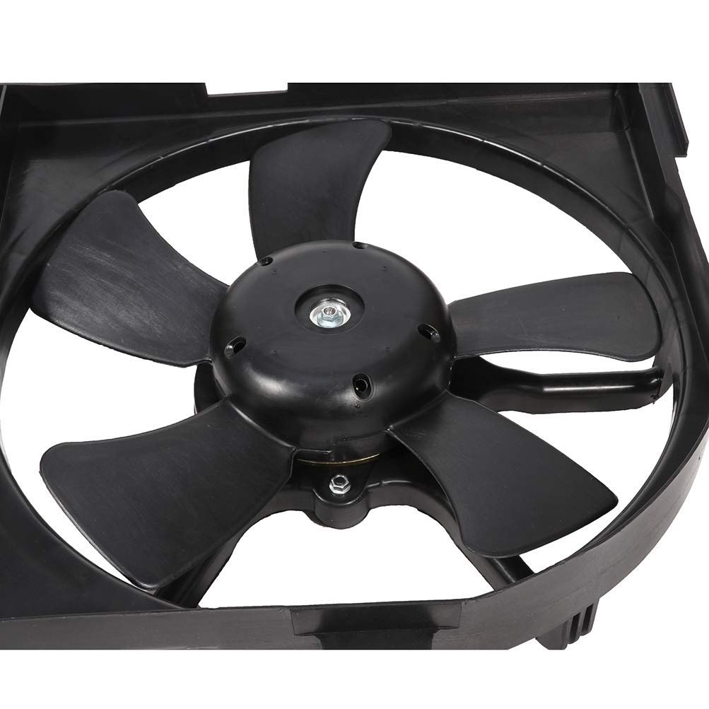 SCITOO Radiator Cooling Fan Replacement for 2000-2001 Infiniti I30 & Nissan Maxima - High Performance Auto Cooling System for Engine Overheating Prevention