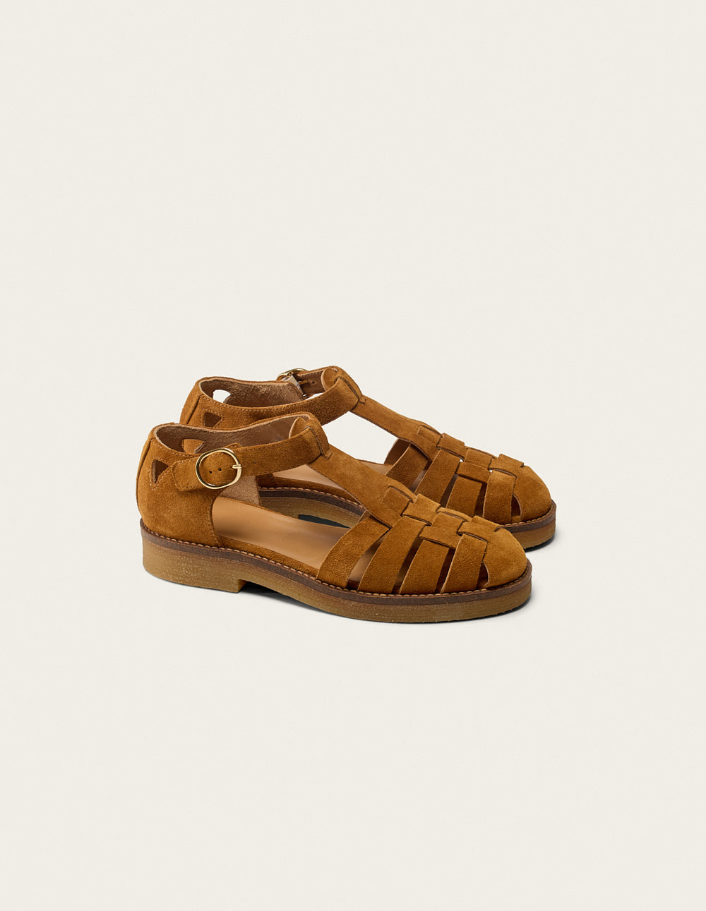 Charlie Suede Amber Sandals - Comfortable Women's Casual Sandals for Summer, Beach, and Outdoor Wear