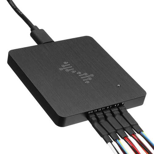 DSLogic 16-Channel 400MHz USB Logic Analyzer - High-Speed Digital Signal Debugging Tool for Electronics, Arduino, FPGA & Embedded Systems Testing