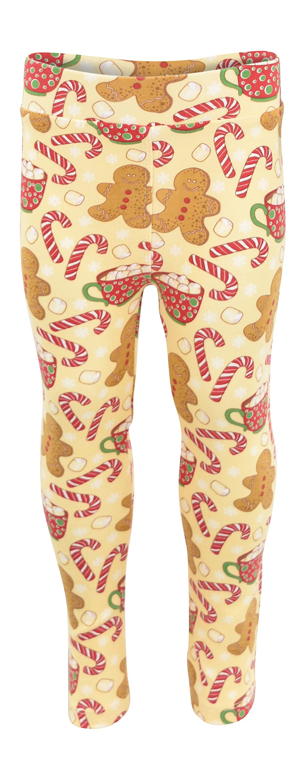 Girls 2-Piece Leggings Outfit with Ruffles - Playtime & Casual Wear
