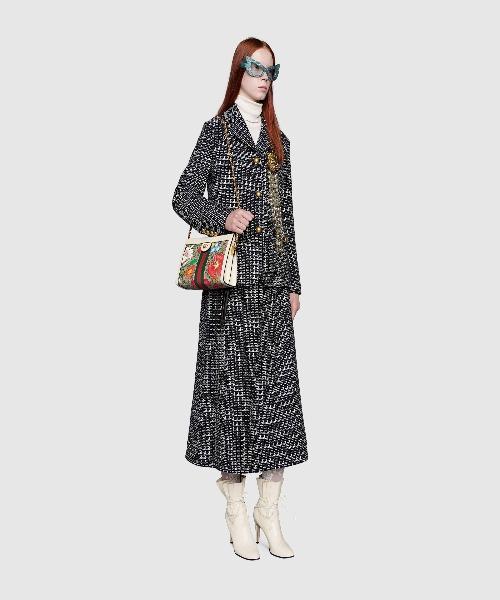 Gucci Ophidia GG Flora Small Shoulder Bag in White | Luxury Crossbody Purse for Women | Perfect for Date Night & Evening Events