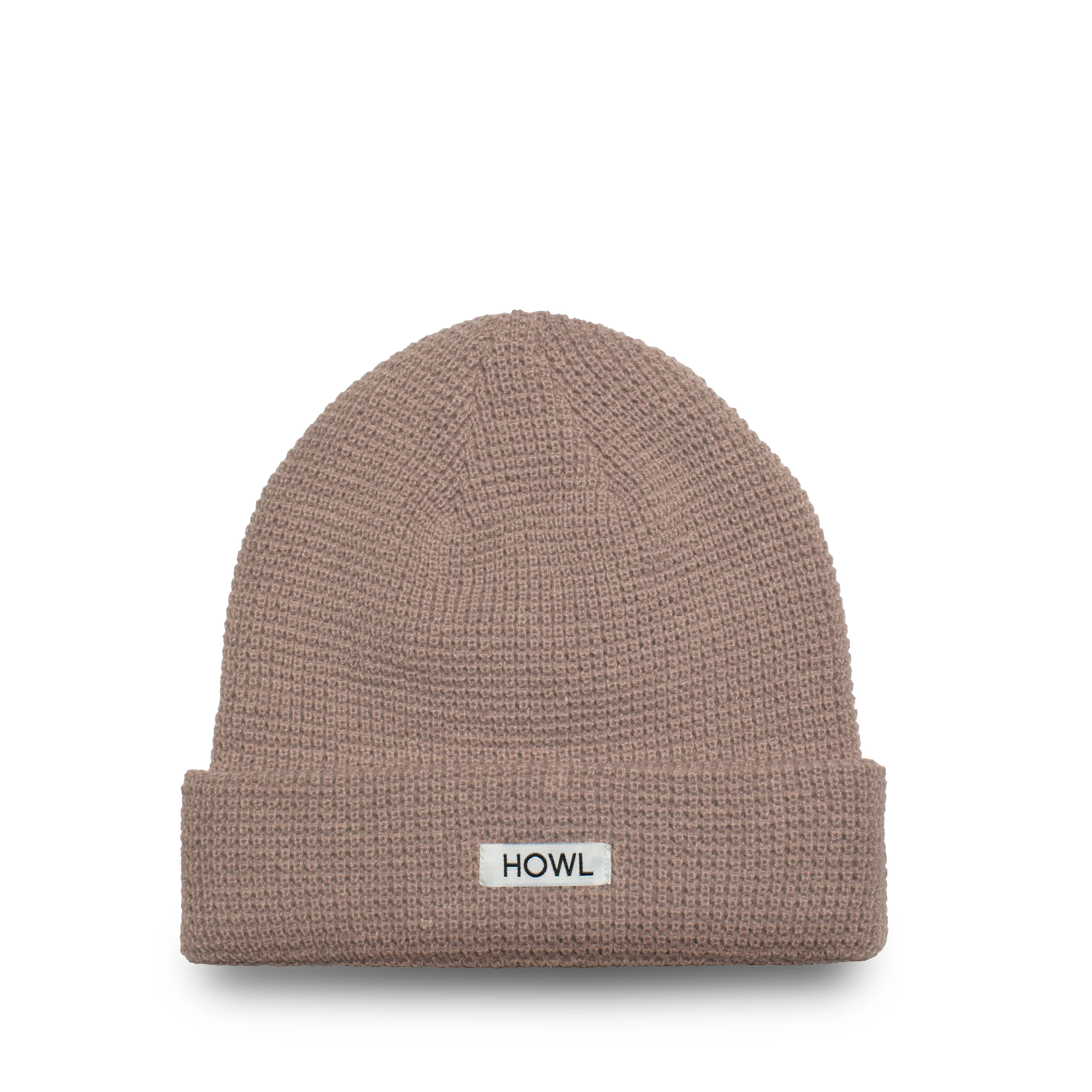 Howl Waffle Beanie for Adults - Warm Knit Winter Hat for Men & Women - Perfect for Skiing, Snowboarding & Cold Weather Activities