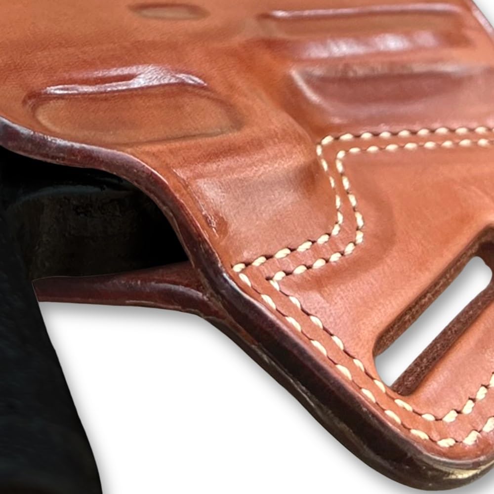 Premium Leather OWB Pancake Holster for Taurus G3 9mm 4