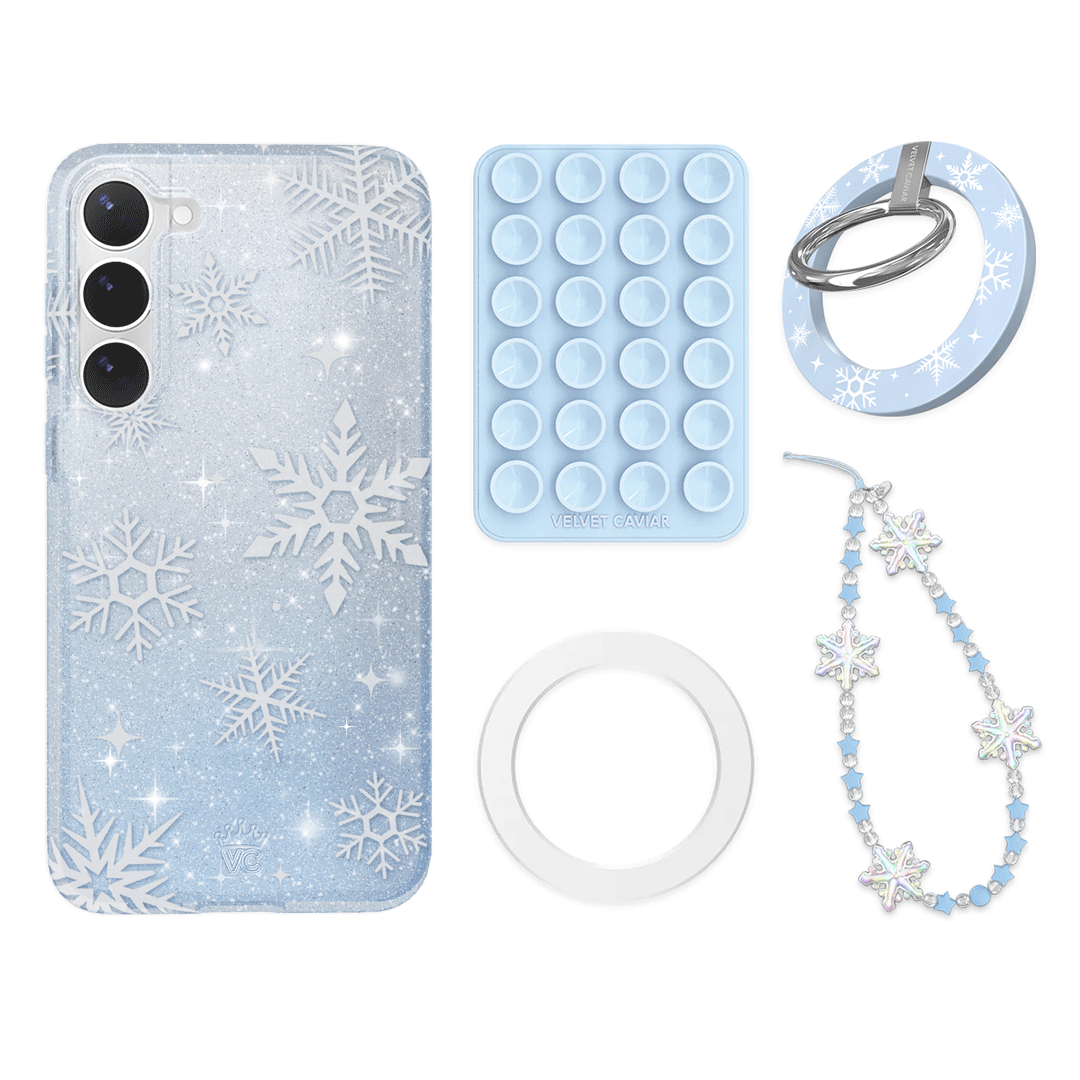 Snow Angel Glitter Galaxy Bundle Set - Non-Slip Grip for Winter Fun, Snowball Fights & Outdoor Adventures | Perfect for Kids & Adults
