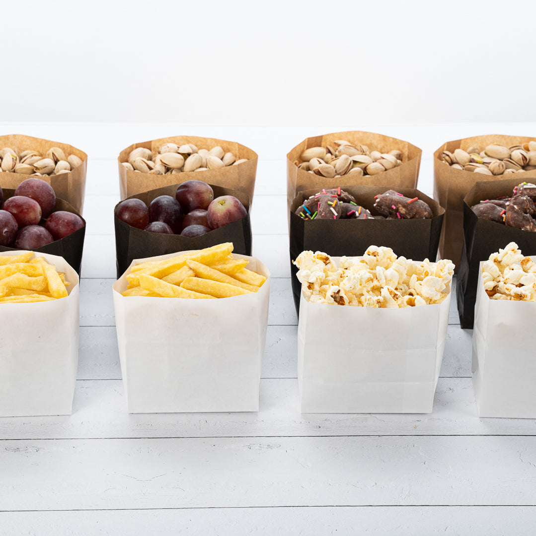Premium White Paper Snack Bags 4