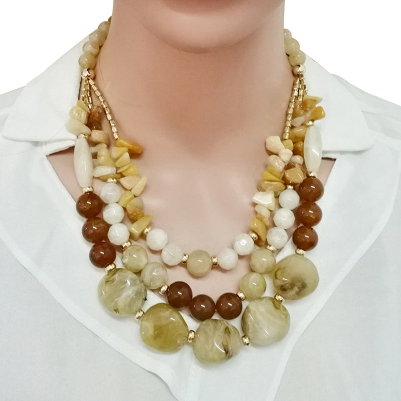 African Beads Jewelry Set for Weddings - Handmade Bridal Accessories for Women, Perfect for Bridal Showers, Cultural Celebrations & Special Occasions