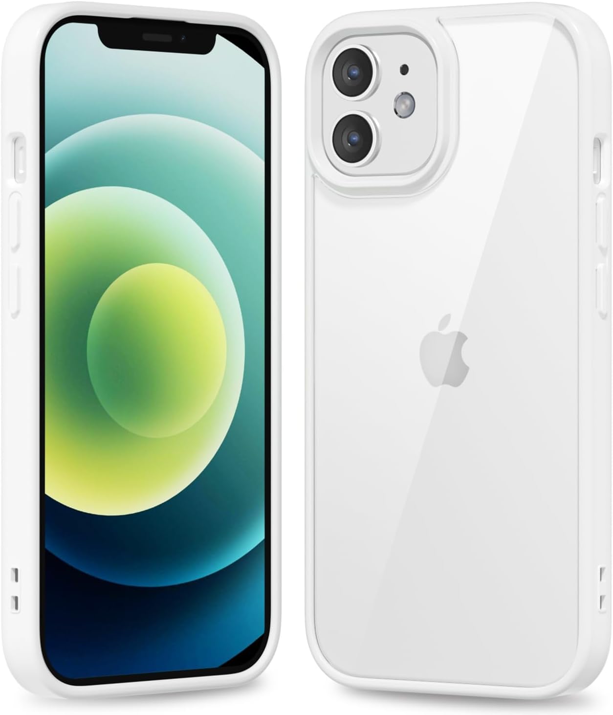 iPhone 16 Pro Case - Clear Hybrid Hard Shell with Soft Silicone Bumper | Non-Yellowing Acrylic | Lightweight Protective Cover for Everyday Use & Drop Protection