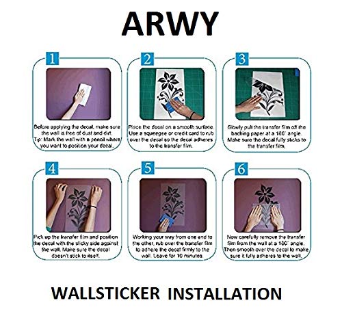 Nail Salon Wall Stickers - Manicure & Pedicure Decor for Salons