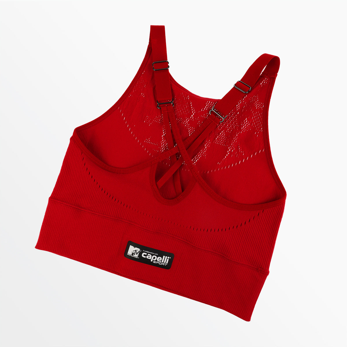 MTV Women's Sporty Sculpt Longline Seamless Bra - High Support Wireless Sports Bra for Yoga, Running & Gym Workouts