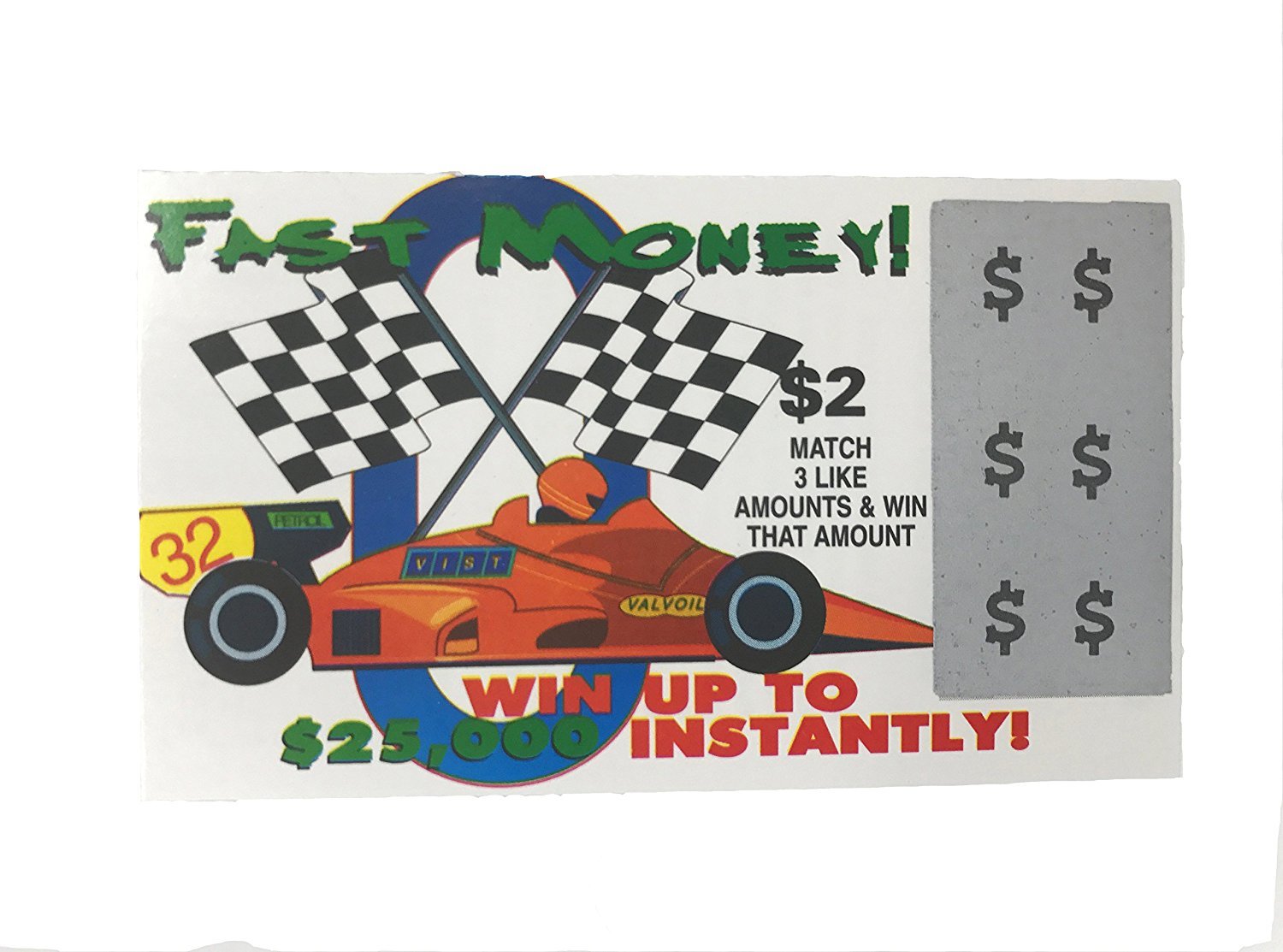 1000 Fake Lottery Tickets - Scratch Off Prank Cards - Fun Gag Gifts for Parties & Jokes - Perfect for Pranks, Birthday Gifts & Office Humor
