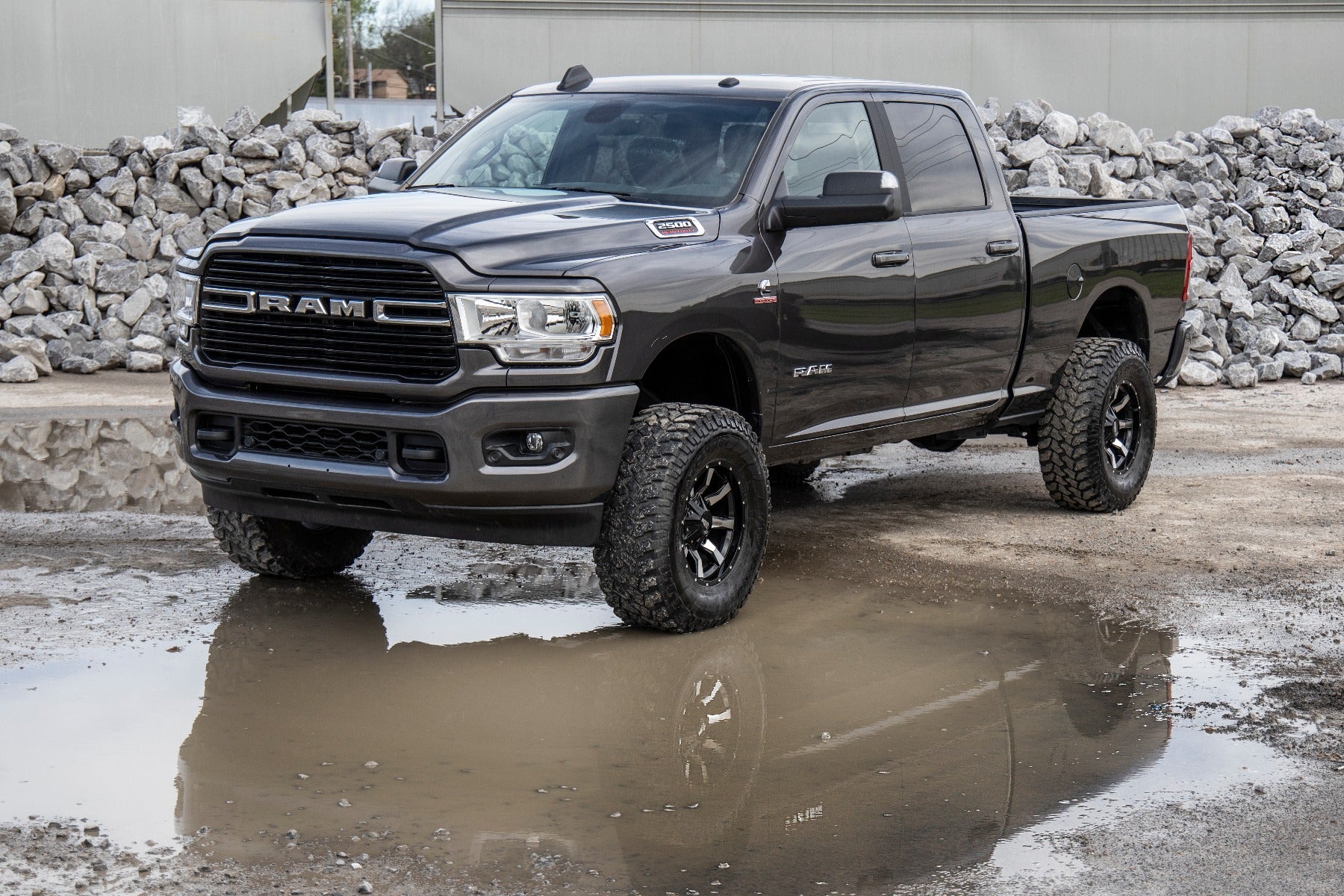 2.5 Inch Leveling Kit for Ram 2500 (2014-2024) & 3500 (2013-2024) 4WD | Heavy Duty Suspension Lift | 377 Series | Perfect for Off-Roading & Towing