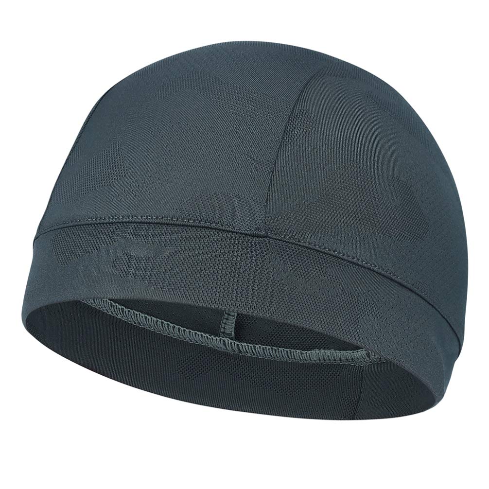 KESYOO Sports Cycling Skull Cap - Breathable Quick-Dry Sweat Wicking Beanie for Men & Women - Lightweight Headgear for Biking, Running, Hiking (Dark Grey) - Perfect for Outdoor Sports & Winter Activities