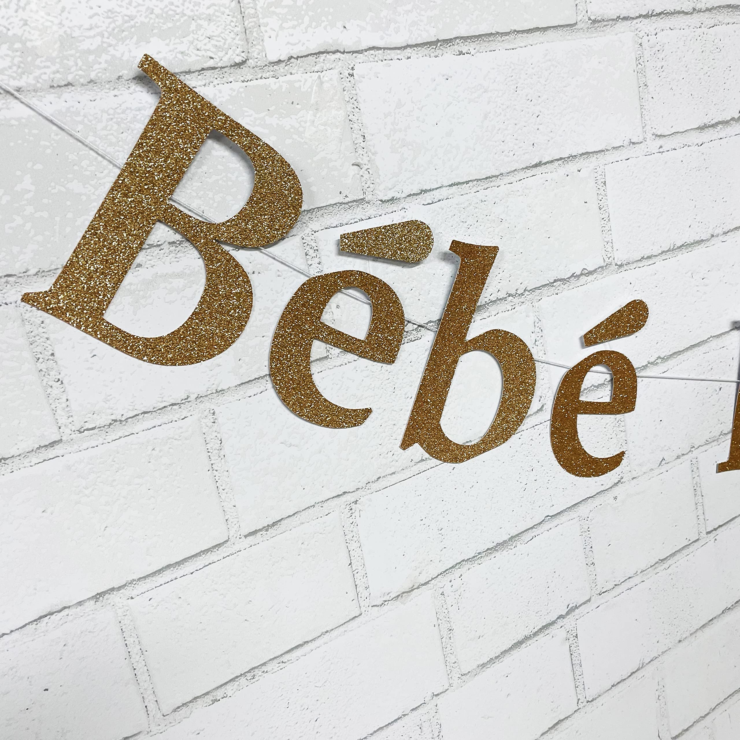Personalized 'A Bebe Is On The Way' Baby Shower Banner - Custom Gender Reveal & Nursery Decor for Newborn Celebrations