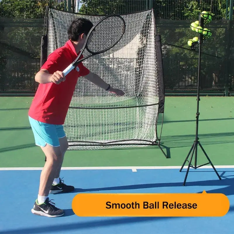 Hitman 45 Soft Tennis Ball Machine - Automatic Ball Launcher for Tennis Practice & Training | Perfect for Backyard, Court & Team Drills