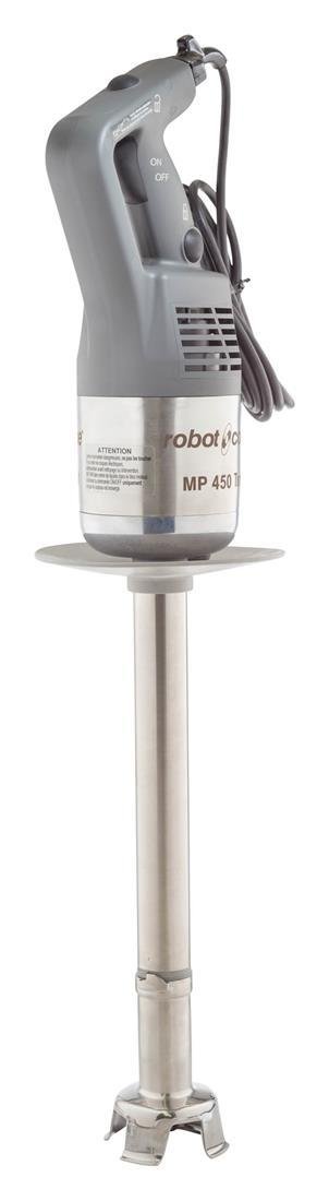 Robot Coupe MP 450 Turbo 18-Inch Commercial Immersion Blender - Heavy-Duty 120V Hand Mixer for Smoothies, Soups & Sauces - Professional Kitchen & Restaurant Equipment