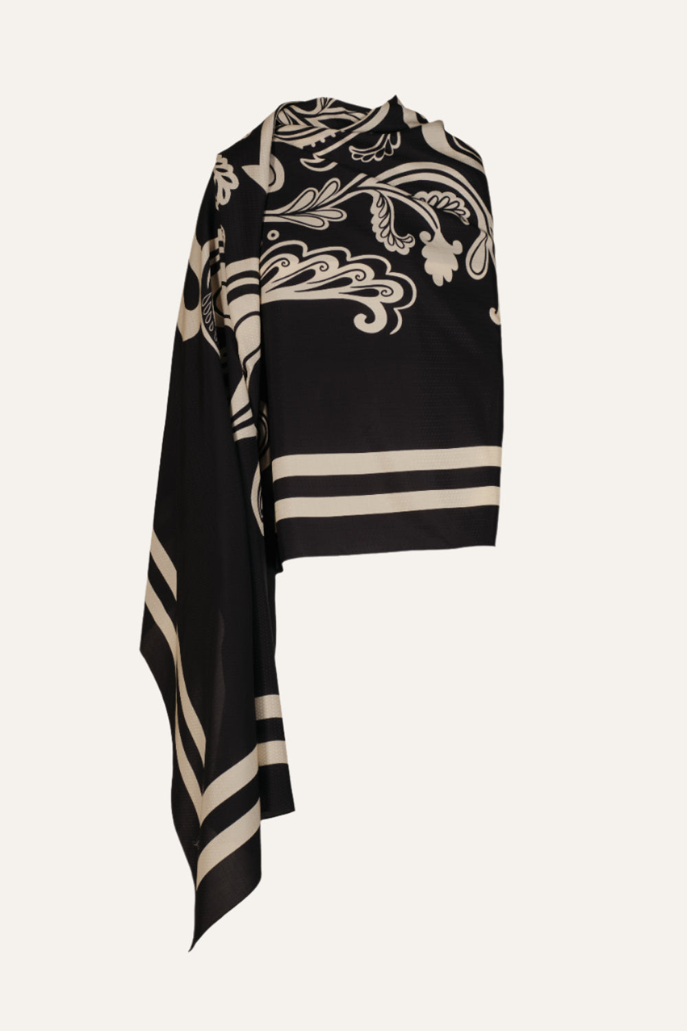 Elegant Mystique Arabesque Shawl - Soft Lightweight Wrap for Women - Perfect for Evening Parties, Weddings & Special Occasions