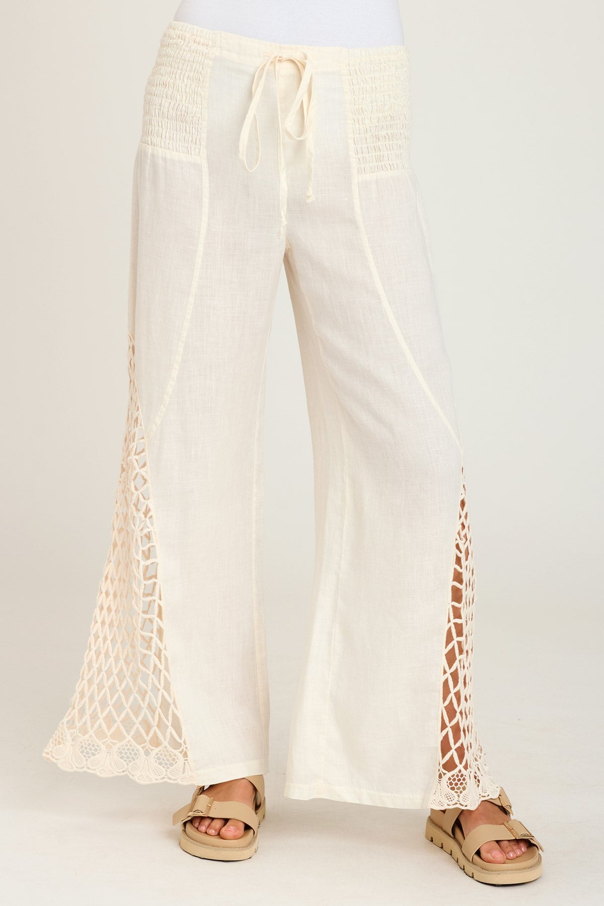Florin Pant Muted Primrose - Women's High-Waisted Casual Pants for Work, Travel & Everyday Comfort | Soft Stretch Fabric & Flattering Fit